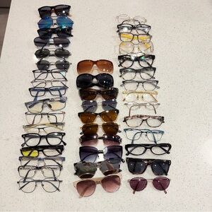 Large Bundle of Eyewear – 40+ Frames (Men’s & Women’s)
